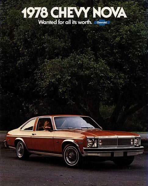 1978 Chevrolet Nova Brochure Page 7
